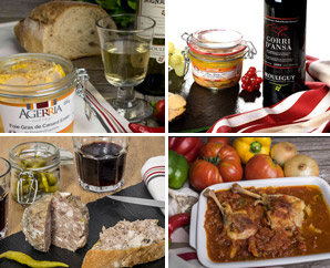 Foie gras de canard et vins d'Irouleguy. Agerria, producteur pays basque