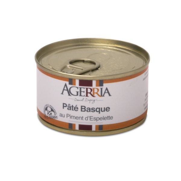 Pâté basque au piment d'Espelette 125g