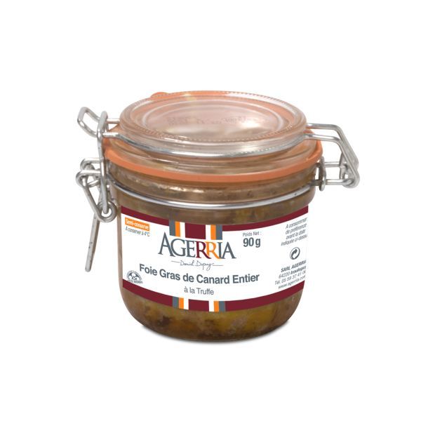 Foie gras de canard entier mi-cuit à la truffe 3%