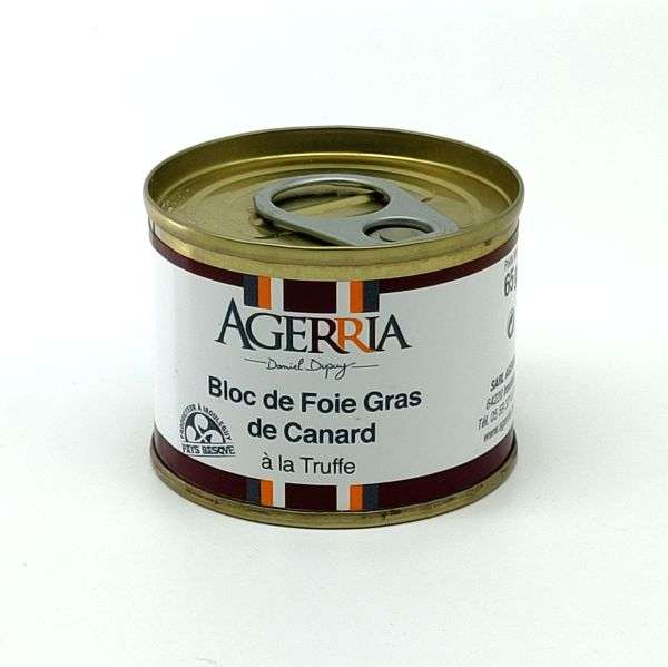Bloc de foie gras à la truffe