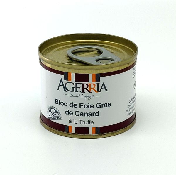 Bloc de foie gras à la truffe