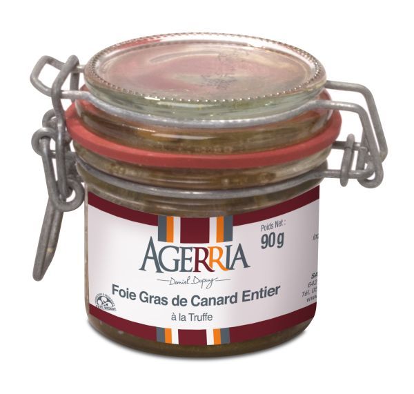 Foie gras de canard entier à la truffe 3%