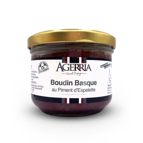 Boudin basque au piment d'Espelette - 180g