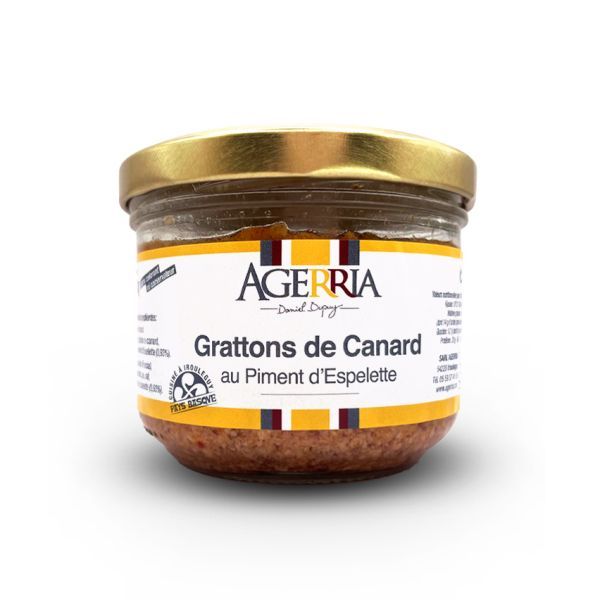 Grattons de Canard au Piment d'Espelette - 180g