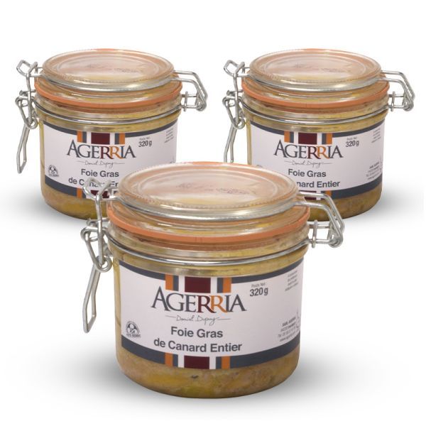 Foie gras entier 320 g - lot de 3
