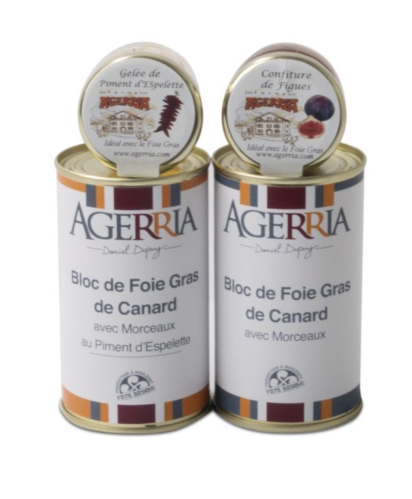 Lot Baigorri - Blocs de Foie Gras de Canard avec morceaux Lot Baigorri - Blocs de Foie Gras de Canard avec morceaux
