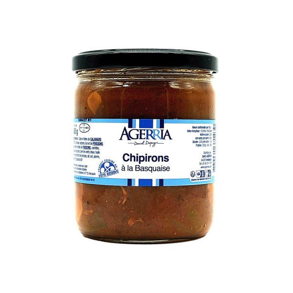 Chipirons à la Basquaise Chipirons à la Basquaise
