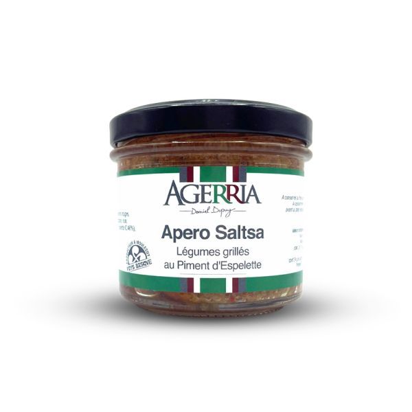 Apero Saltsa Légumes Grillés au Piment d'Espelette Apero Saltsa Légumes Grillés au Piment d'Espelette