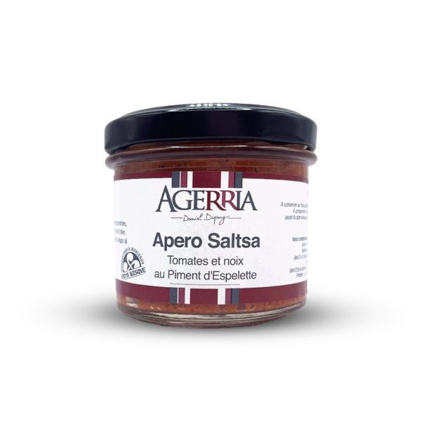 Apero Saltsa Tomates et Noix au Piment d'Espelette Apero Saltsa Tomates et Noix au Piment d'Espelette