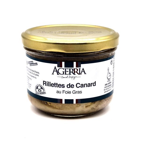 Rillettes de Canard au Foie Gras